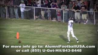 preview picture of video 'Clevelan vs Hominy Alumni Football USA Highlights 3-31-12'