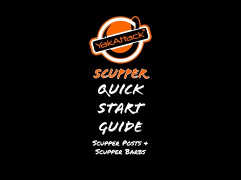 YakAttack TowNStow Scupper Kayak Cart video poster