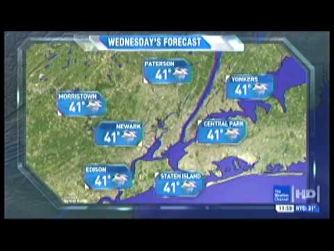 TWC HD Local Forecast - Brooklyn - Christmas 2008