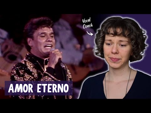 An emotional first time reaction to Juan Gabriel - Amor Eterno LIVE