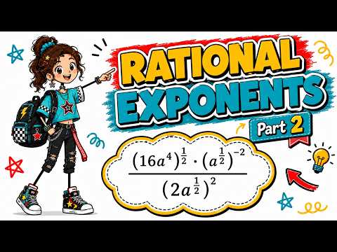 How to simplify Rational Exponents Part 2 | Grade 10 CAPS Maths