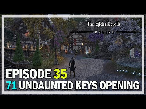 71 UNDAUNTED KEYS OPENING Episode 35 Dragon Bones - The Elder Scrolls Online