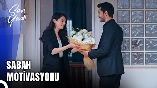 Akgün, Canan'ı Kapıda Çiçeklerle Karşıladı 😍 - Son Yaz