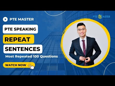 PTE Speaking Repeat Sentences most repeated 100 questions 26/09-03/09/2022