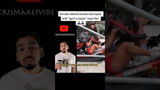 when "gym creeps" come to the rescue 💪 #shorts