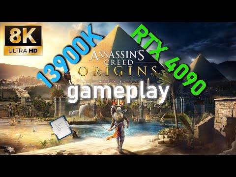 RTX 4090 Assassin’s Creed Origins 8K Gameplay
