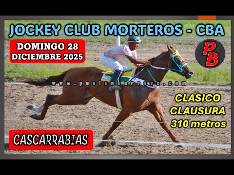 CASCARRABIAS: JOCKEY CLUB MORTEROS - CORDOBA (28-12-2025)
