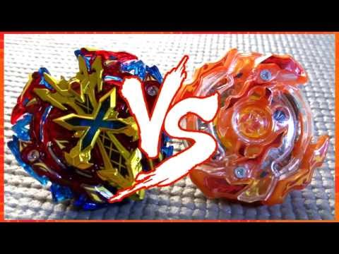 Xeno Xcalibur .M.I vs Rising Ragnaruk .G.R - BATALHA BEYBLADE BURST!!