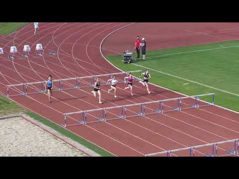 100m prepone [Ž], KVALIFIKACIJE, 2 skupine - Pojedinačno PH za mlađe juniore i juniorke 2023