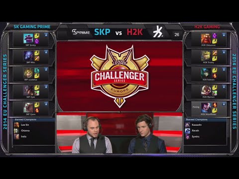 H2k Gaming vs SK Gaming Prime | Game 2 Semi Finals S4 EU CS #2 Summer 2014 | H2K vs SKP G2