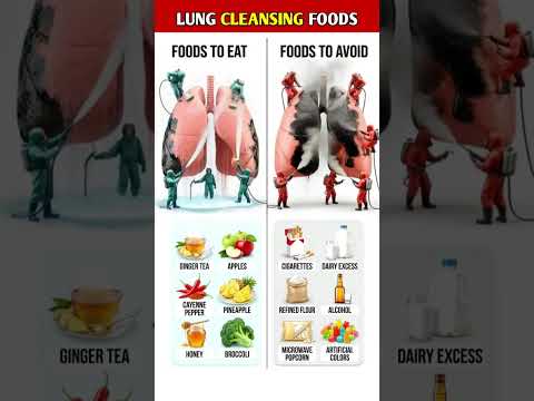 Lung Detox Foods vs Harmful Habits | Best Foods for Healthy Lungs 🫁 | USA Canada Germany  guide