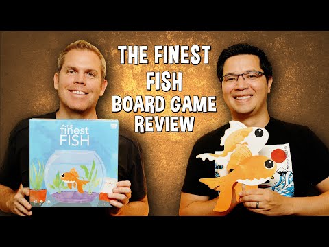 Review of The Finest Fish - Goldfish Scale Placement Board Game