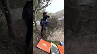 Video thumbnail of Agua bendita, 6a+. Can Boquet