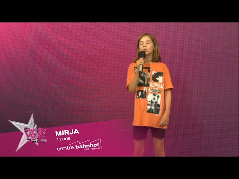 Mirja 11 ans - Swiss Voice Tour 2023, Centre Banhof Biel - Bienne