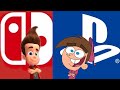 Jimmy Neutron Fist Bump Vs Timmy Turner Jump Up Super Star