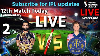 Live IPL 2020 || KKR Vs RR Live Match || DD Sports Live || Kolkata Vs Rajasthan | 2