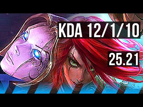 ORIANNA vs KATARINA (MID) | Legendary, 4k comeback | EUNE Master | 25.21