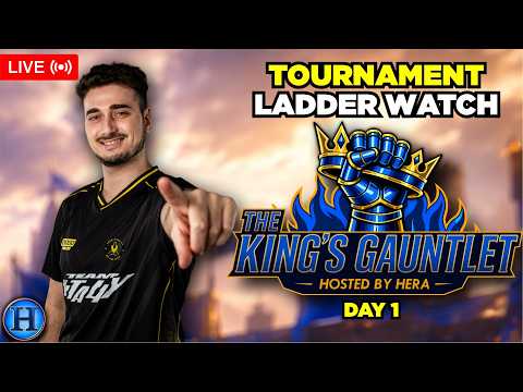 NEW AOE2 PATCH | Tournament Ladder Watch Day 1