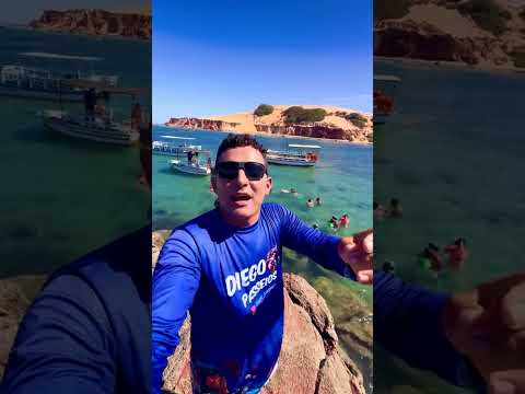 Praia de ponta Grossa Icapuí Ceará, créditos Diego passeios