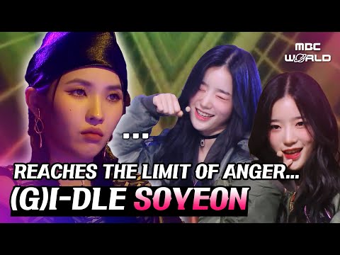 [C.C.] Soyeon Teacher Gets Extremely Angry😡 at the Chaotic Stage 🔥 #GIDLE #SOYEON