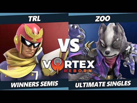 Vortex Legends 6 Winners Semis - TRL (Captain Falcon) Vs. Zoo (Wolf) SSBU Ultimate Tournament