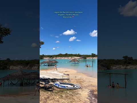 Lagoa do barreiro azul, povoado tingidor Paulino Neves #maranhão