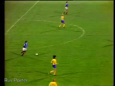 EURO-1976. Qualifiers. Group 3. Yugoslavia - Sweden - 3:0. Highlights.
