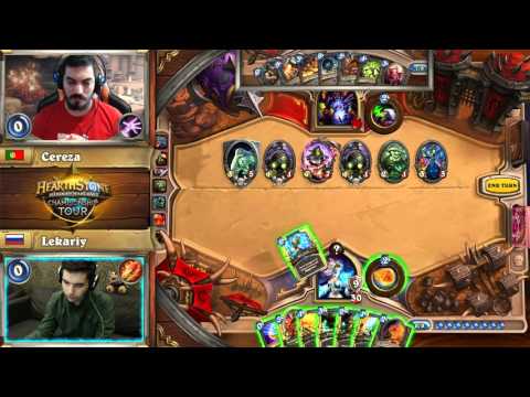 Cereza vs lekariy - Hearthstone Championship Tour Europe, Winter Prelim