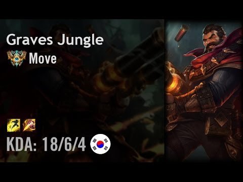 Graves Jungle vs Udyr - Move - KR Challenger Path 6 3