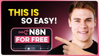 How to use N8N For Free - This Is SO Easy!