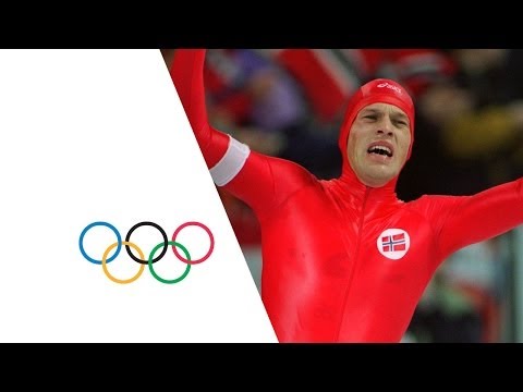 Johann Olav Koss - 3 Speed Skating World Records | Lillehammer 1994 Winter Olympics