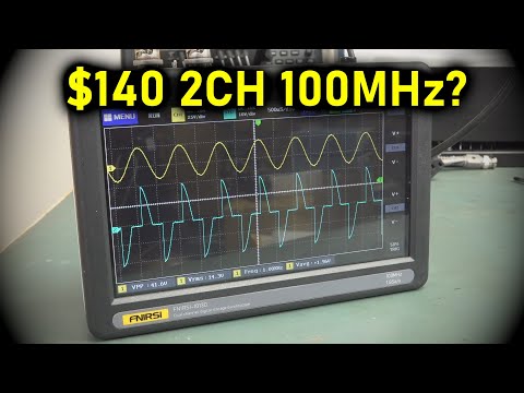 EEVblog #1317 - $140 2CH 100MHz Fnirsi Tablet Oscilloscope Review