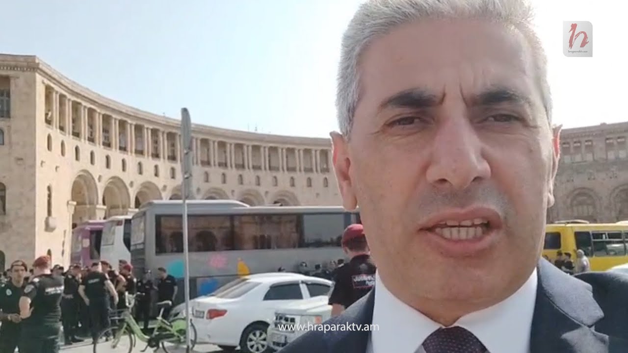 Ոստիկանությունը ուժեր է կենտրոնացնում. Էդգար Ղազարյան