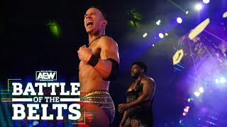 Was Ricky Starks Able to Escape Battle of the Belts with the FTW Championship? | AEW BOTB, 1/8/22 video