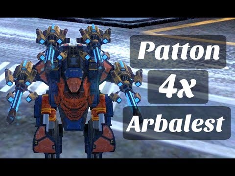 How Much Damage Can Be Dealt With 4x Arbalest | War Robots [WR]
