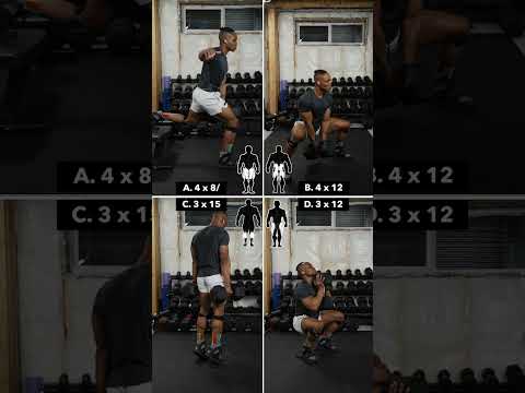 LEG Day Workout With Dumbbells Only!