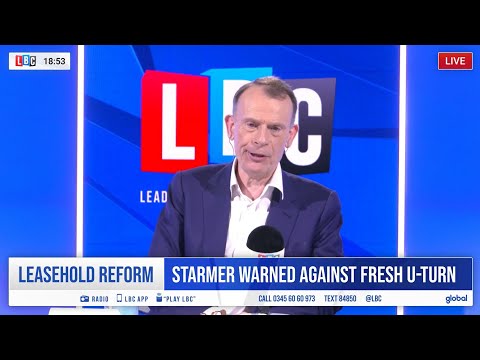 Starmer warned against leasehold U-turn rebellion - Tonight with Andrew Marr - LBC - 21/1/26