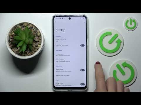 How to Change Screen Timeout on Motorola Moto G23 / Manage Display Settings on Motorola Moto G23