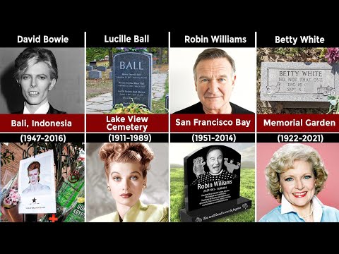 21 Graves of Legendary TV Stars Who Defined Generation