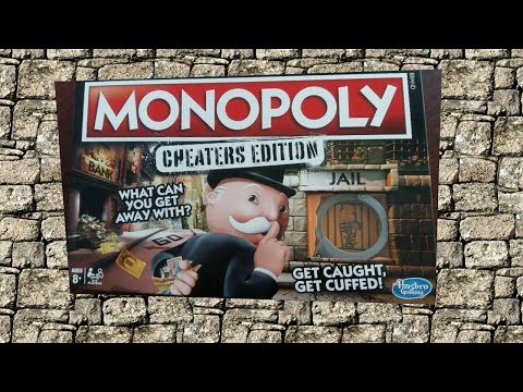 Unboxing of Monopoly Cheaters Edition