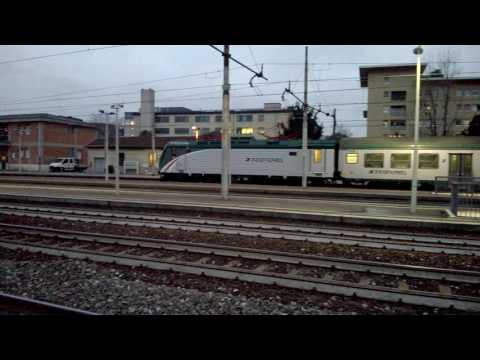 E464 408+7 MDVC Trenord - Milano Greco 11/01/2017