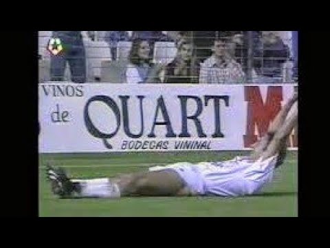 Valencia 3 - Rayo Vallecano 1. Temporada 1993/94.