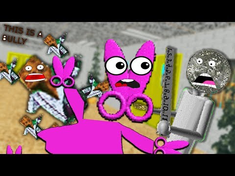 PLAYTIME IS SCISSORS, BALDI IS A QUARTER, AND BULLY IS CANDY?! (What is going on...?)
