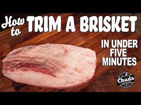 How to PROPERLY Trim a Brisket! | Chuds BBQ