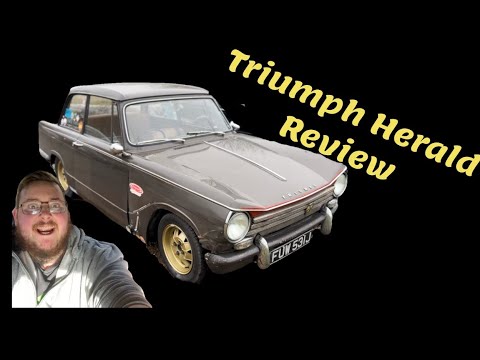 Triumph Herald 13/60 goes for a drive