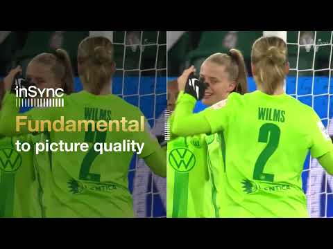 InSync video conversion for sports broadcast