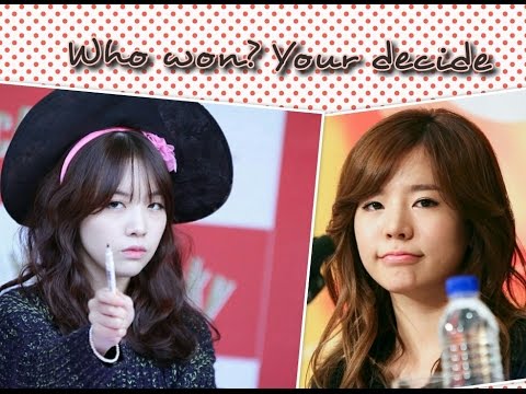 Sunny SNSD - I Got A Boy vs Minah Girl's Day - Please Tell Me ver Fancam