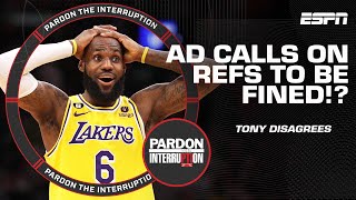 Download the video "Are Lakers fans RIGHT to be upset by missed call? 🤷‍♂️ 'IT HAPPENS!' - Tony Kornheiser | PTI"