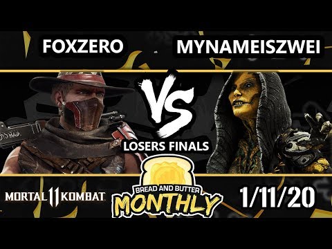 BnB 19 Mortal Kombat 11 - FoxZer0 (Erron Black) Vs. MyNameIsZwei (D'Vorah) MK 11 Losers Finals