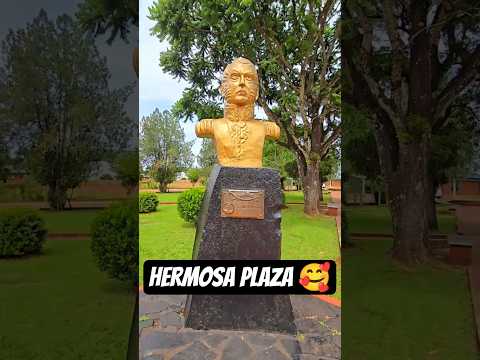 🏙️ Plaza Central de Garuhapé, Misiones, Argentina 🇦🇷. #suscribeteanuestrocanal #travel 🌎.